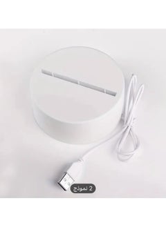 فيرونا لوحة الملاحظات الأكريليك الشفافة, ضوء ليلي, لوحة مسح مضيئة LED, لوحة رسائل بتوصيل USB  - Image 2