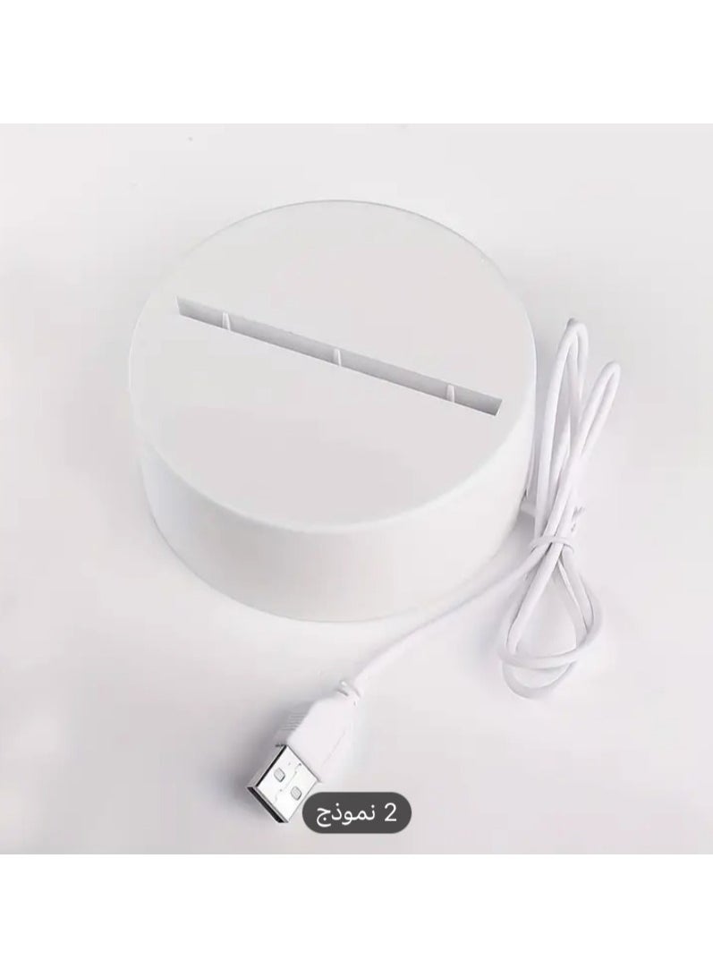Verona Transparent Acrylic Memo Board, Night Light, LED Erase Board, USB Message Board  - Image 2