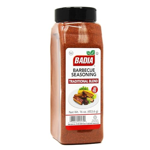 Badia Barbecue Seasoning Traditional Blend 16 oz  Perfect for Ribs Chicken Steaks Burgers and Marinades  Bold Flavor for Backyard BBQ - Image 1