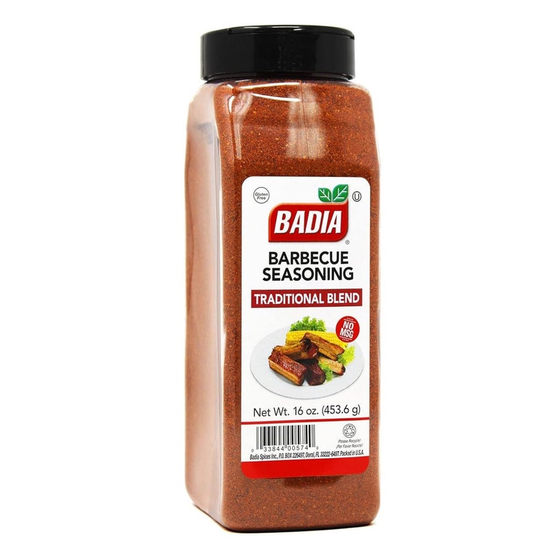 Badia Barbecue Seasoning Traditional Blend 16 oz  Perfect for Ribs Chicken Steaks Burgers and Marinades  Bold Flavor for Backyard BBQ - Image 3