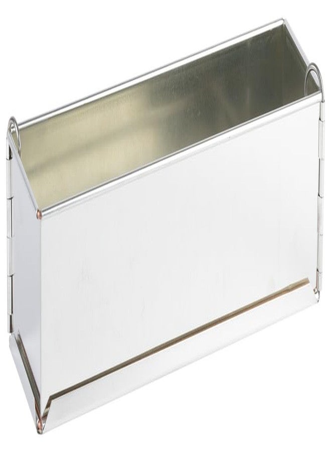 Gobel Long Pate Mold - Removable Bottom - Tin Plate - 15 3/4" x 3 1/8" - Image 1