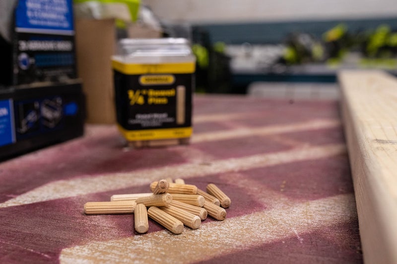 General Tools 840014 1/4-Inch Fluted Wood Dowel Pins, 72 Count (Pack of 1) - Image 2