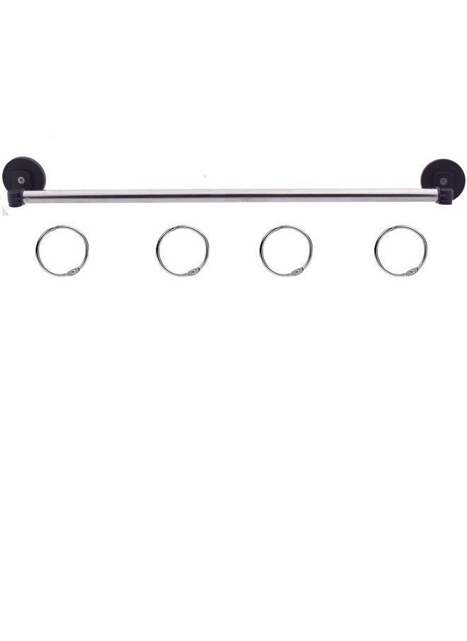 YYST - Type A 29" (74Cm) Magnetic Anchor Chart Holder Adjustable Magnetic Date Cards Holder Calendar Holder For Kids Crafts, Classroom Calendar, Classroom Decor W O Rings (Black - 1) - Image 1