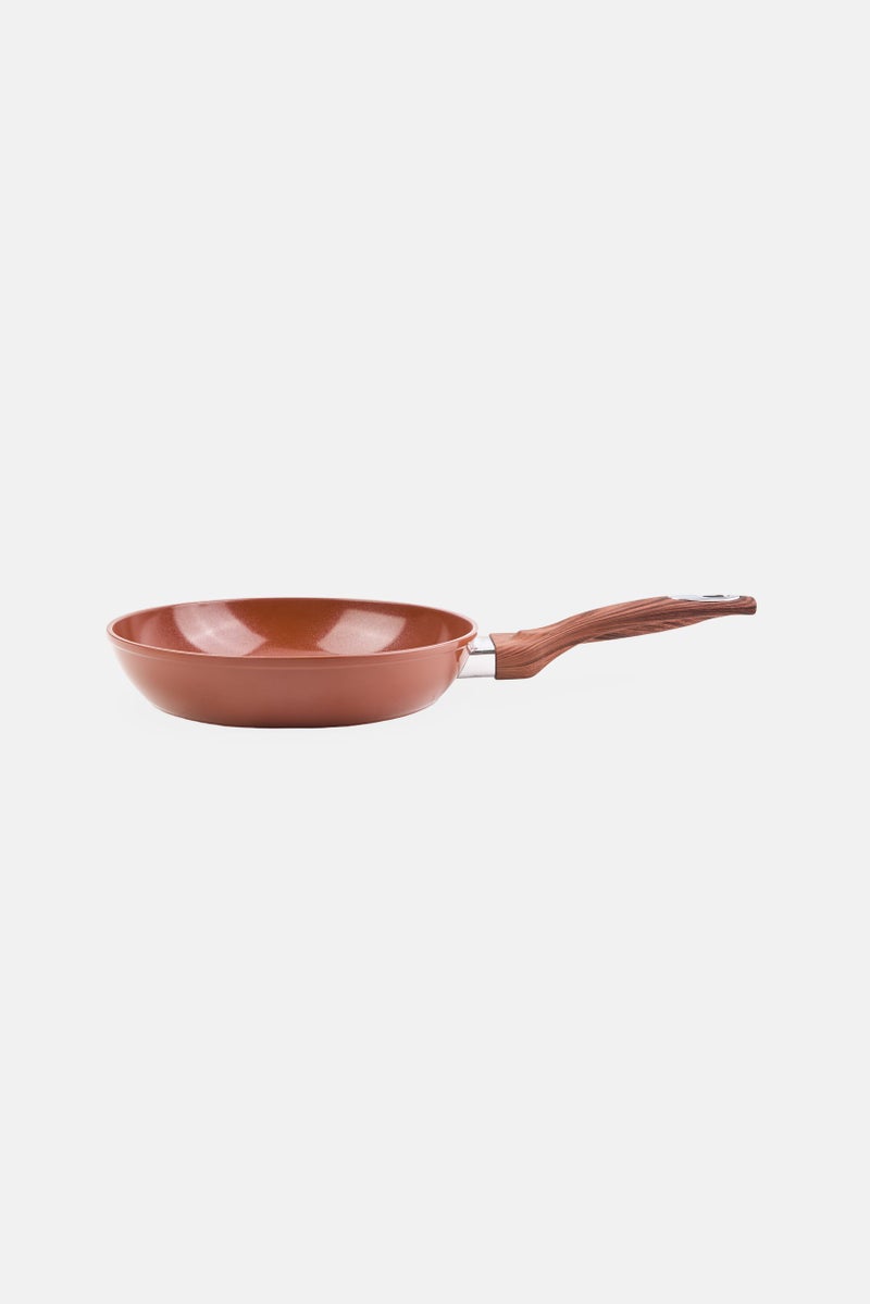 Phantom Chef 9,5 Inch Aluminum Fry Pan, Brown  - Image 3
