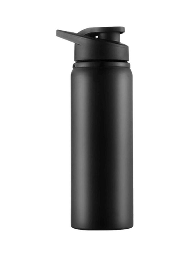 Loquat Stainless Steel Water Bottle Black 7.2x22.8cm - Image 1