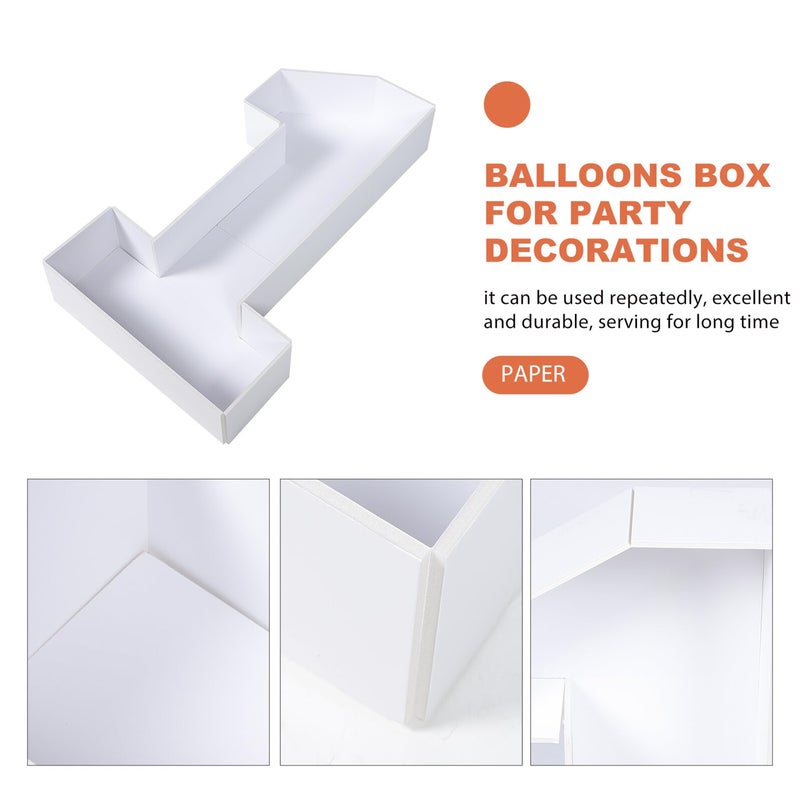First Birthday Balloon Box Frame Party Decorations Mosaic Balloon Case Shower Decor - Image 4