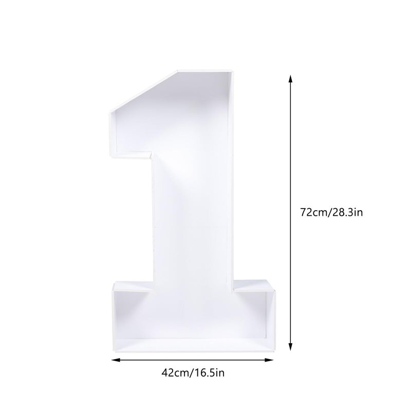 First Birthday Balloon Box Frame Party Decorations Mosaic Balloon Case Shower Decor - Image 3