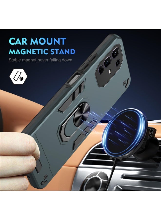 general Phone Protection Compatible with Infinix Note 50 Pro+/Note 50 Pro Plus Phone Case with Kickstand Shockproof Military Grade Drop Proof Protection Rugged Cover PC Matte Textured Sturdy Bumper Cases phon - Image 2