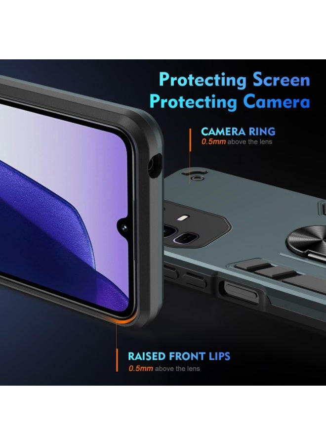 general Phone Protection Compatible with Infinix Note 50 Pro+/Note 50 Pro Plus Phone Case with Kickstand Shockproof Military Grade Drop Proof Protection Rugged Cover PC Matte Textured Sturdy Bumper Cases phon - Image 3