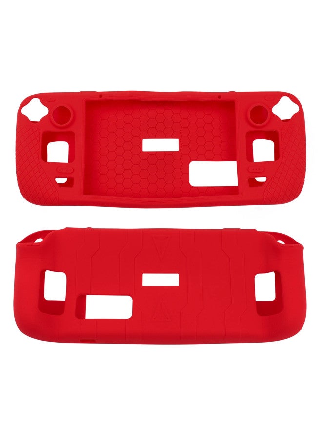 general Steam Deck Game Console Silicone Protective Cover Steam Deck Thick With Non-slip Host Protection Soft Rubber-Product Color:Fan Color - Image 5