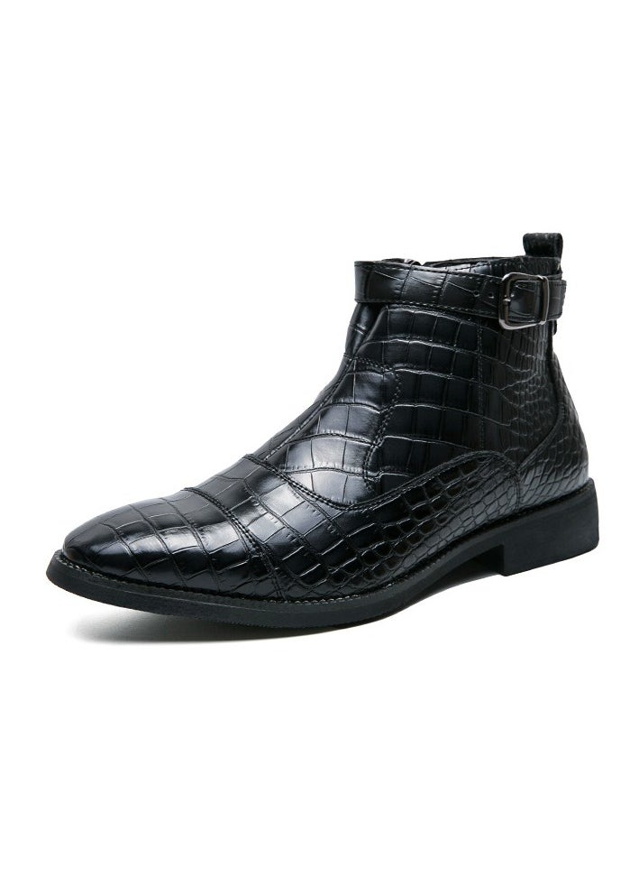 Shougu New Men's Business Leather Shoes  - Image 1