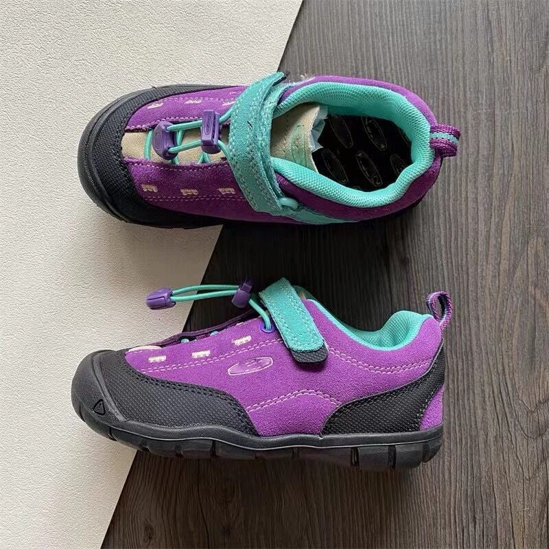 Jasper Outdoor Hiking Shoes Suede Cowhide Casual Sports Shoes For Boys, Girls, Middle And Large Children - Image 5