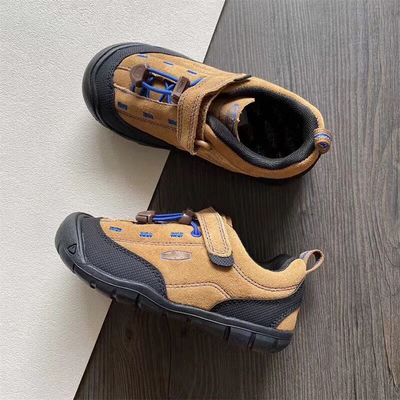 Jasper Outdoor Hiking Shoes Suede Cowhide Casual Sports Shoes For Boys, Girls, Middle And Large Children - Image 3