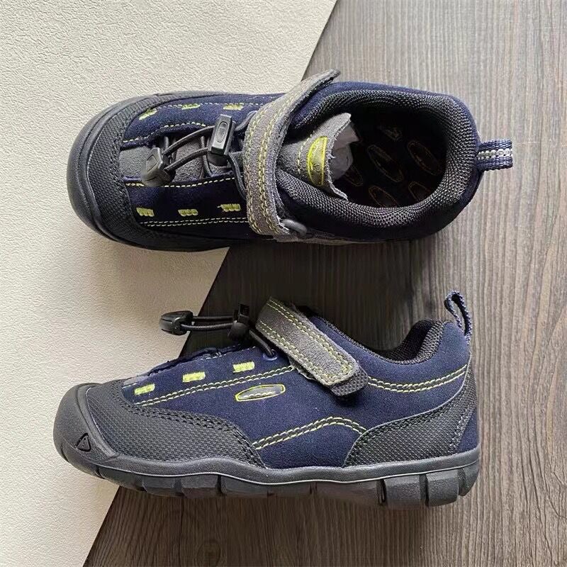 Jasper Outdoor Hiking Shoes Suede Cowhide Casual Sports Shoes For Boys, Girls, Middle And Large Children - Image 4