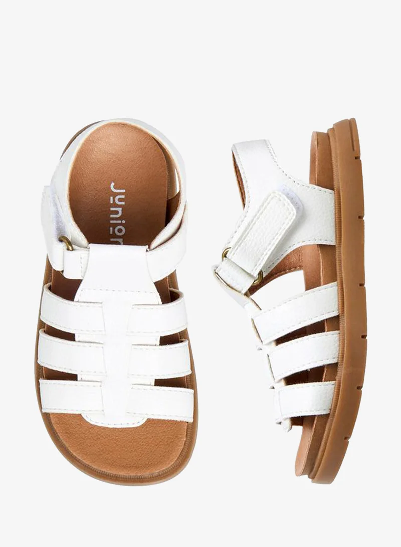 JUNIORS Boys Hook & Loop Strap Sandals