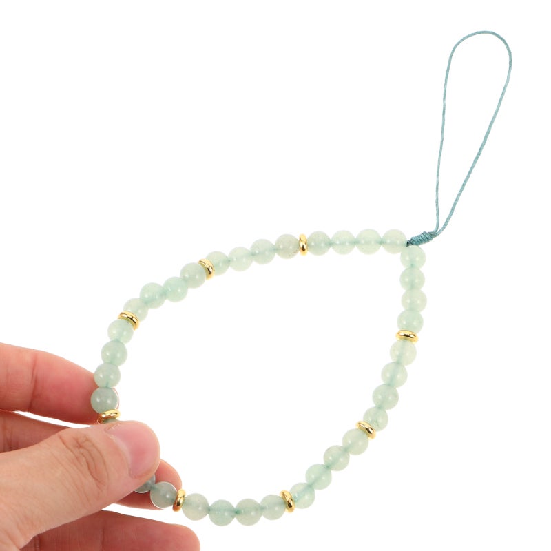 2pcs Beaded Phone Charm: Anti-Lost Lanyard Chain Wrist Strap Cell Phone Wristlet - Smartphone Lanyard Strap For Camera Cellphone Cases - Image 4
