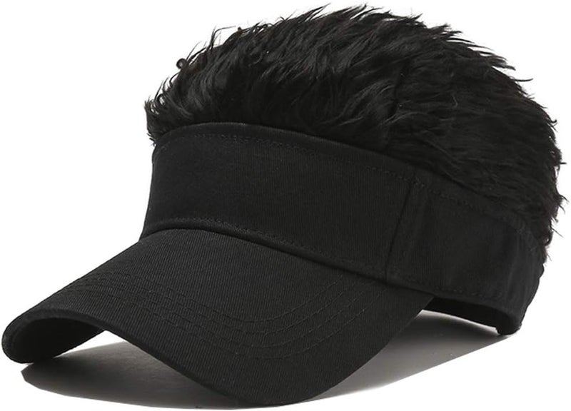 LUTICELI Store قبعة شمسية بفيزر شعر مبتكرة مع شعر مدبب - Image 1