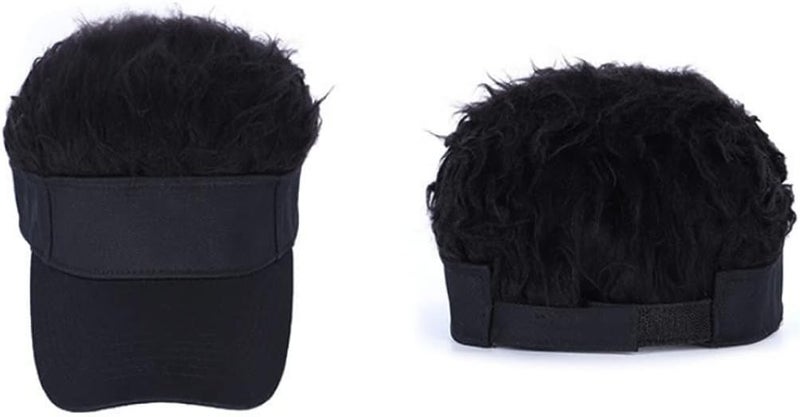 LUTICELI Store قبعة شمسية بفيزر شعر مبتكرة مع شعر مدبب - Image 3