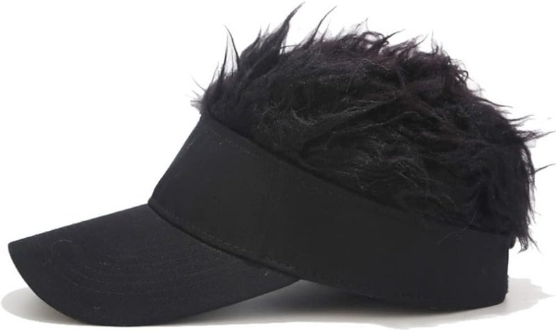 LUTICELI Store قبعة شمسية بفيزر شعر مبتكرة مع شعر مدبب - Image 2