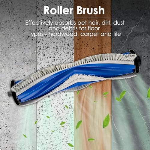 CHAIN PEAK (8 Pack) N20 Plus Replacement Parts Compatible With ECOVACS DEEBOT N20 plus/ N20 Pro Plus Robotic Vacuum Cleaner, 1 Roller Brush, 2 Side Brushes, 3 HEPA Filters, 2 Mop Pads, Accessories Kit - Image 2