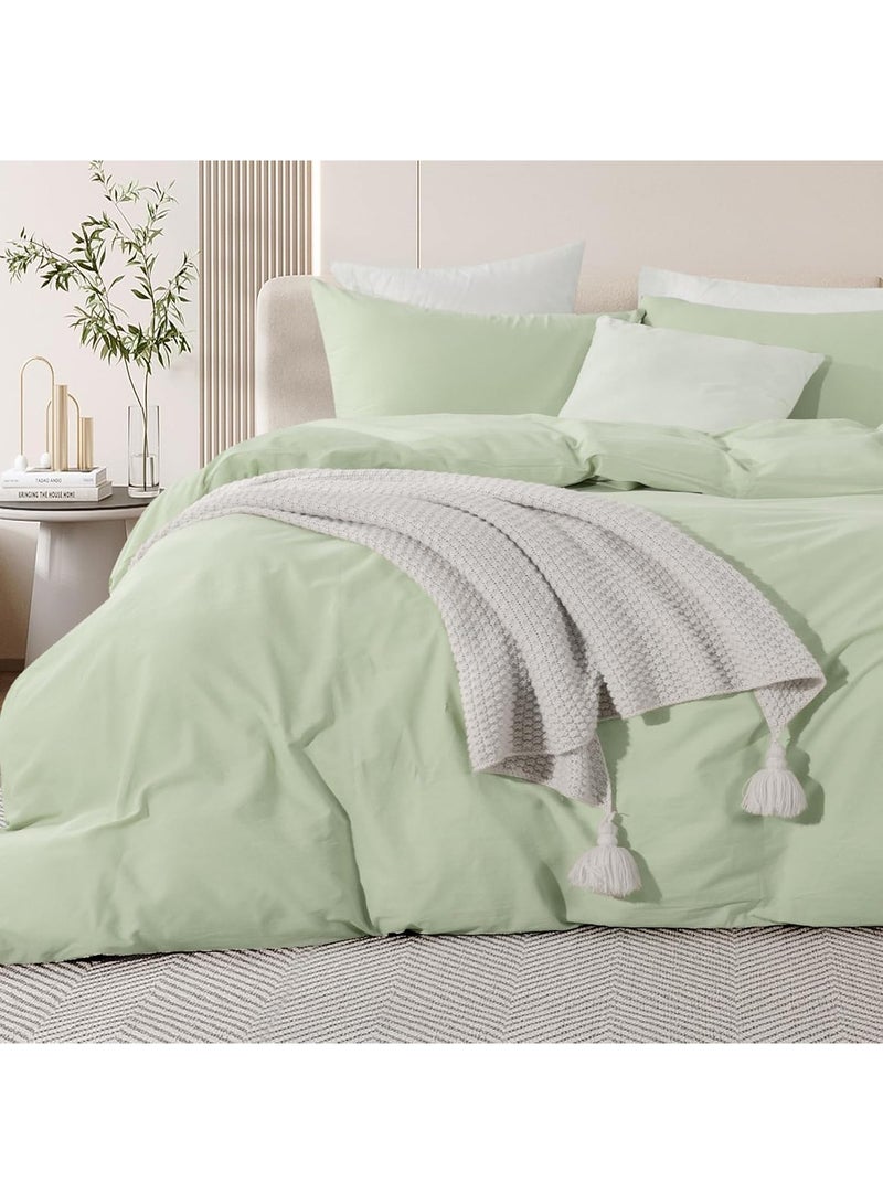 Travel Disposable Bed Sheet Set Disposable Bedding Set - Includes Disposable Bed Sheets, Disposable Quilt Cover And  Disposable Pillow Case, Ideal for Hotels, Business Trips, and Travel Essentials  - Image 1