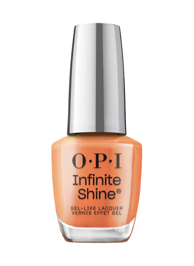 OPI Infinite Shine - Bright On Top Of It, Orange, 15Ml  - Image 1