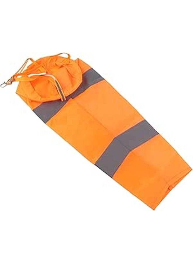 Nylon Windsock 50cm with Reflective Strip for Aviation Weather Monitoring Bright Color - Image 1