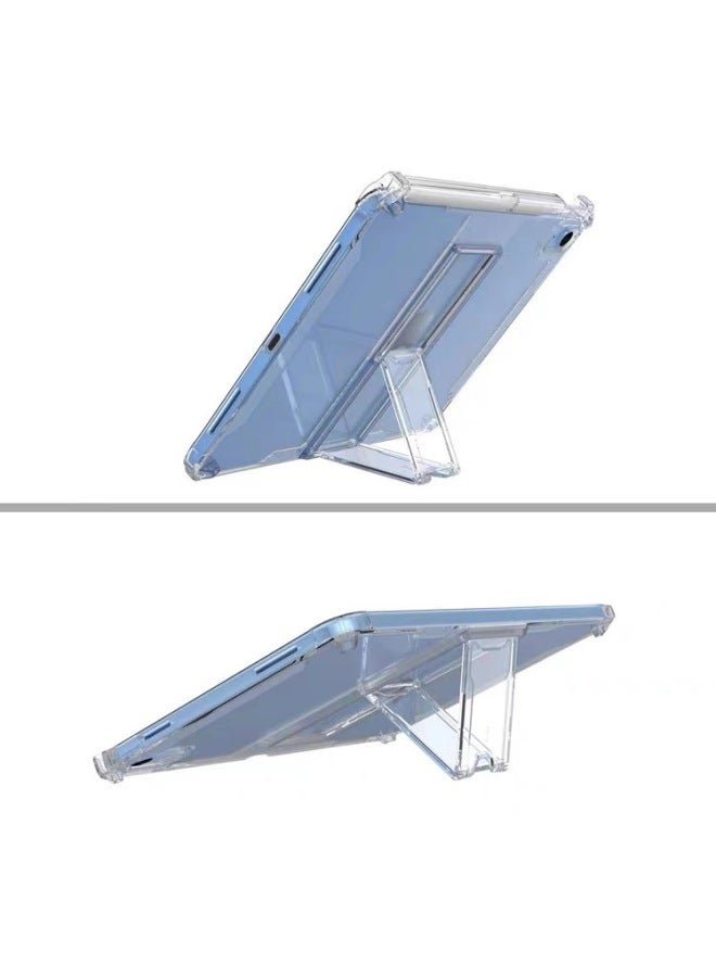 Suitable For Ipad Protective Cover 24 Pro11 12.9 Bracket Air6 Thick Anti-collision Anti-fall Transparent Airbag Shell-Color:Second-generation Anti-fall Shell Transparent 】-Applicable Model:ipad Air 12.9 (2024) - Image 5