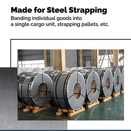 IDL Packaging - S-296 Heavy Duty High Tensile Feed-Wheel Tensioner for 3/8" to 3/4" Steel Strapping - Image 5