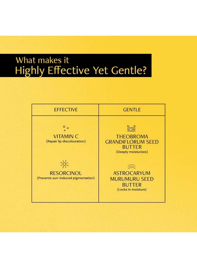 Deconstruct بلسم شفاه مضيء مع SPF 30 | يحتوي على 1% فيتامين C + 0.1% ريسورسينول لشفاه وردية لامعة وناعمة كالمخمل | بلسم شفاه للنساء والرجال، للبشرة المختلطة - 4 غم لكل منهما، عبوة من 2 - Image 2
