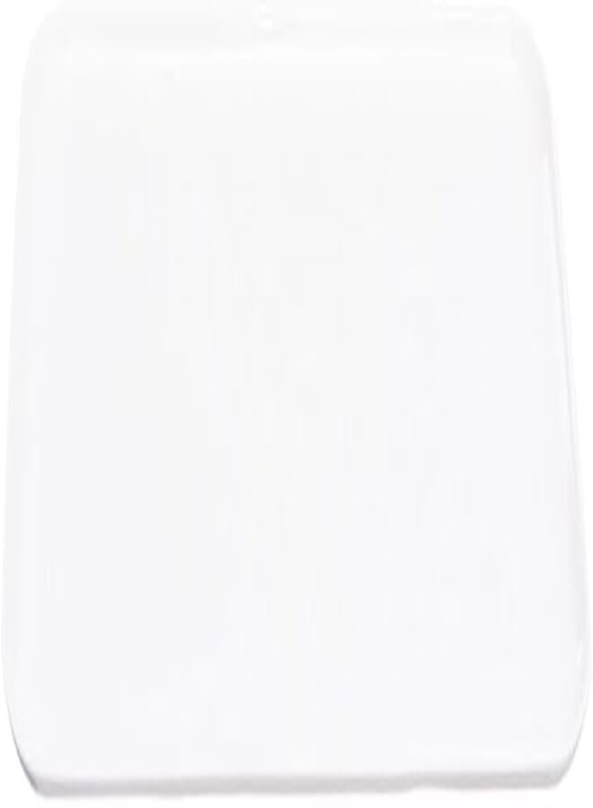 Porland Porcelain Cortot Rectangular Plate 32Cm Unique Elegant Design - Off-White