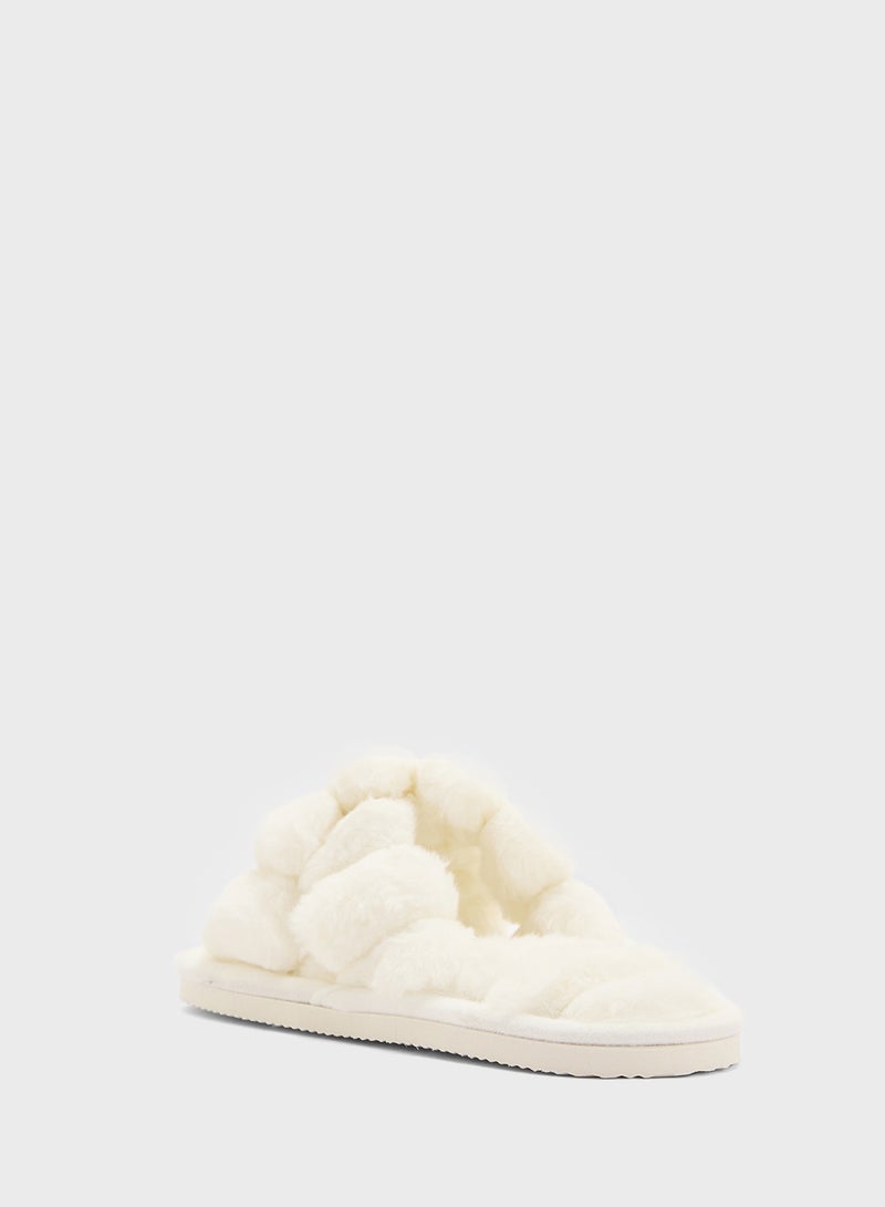 Ginger Crossover Strap Bedroom Slipper  - Image 2