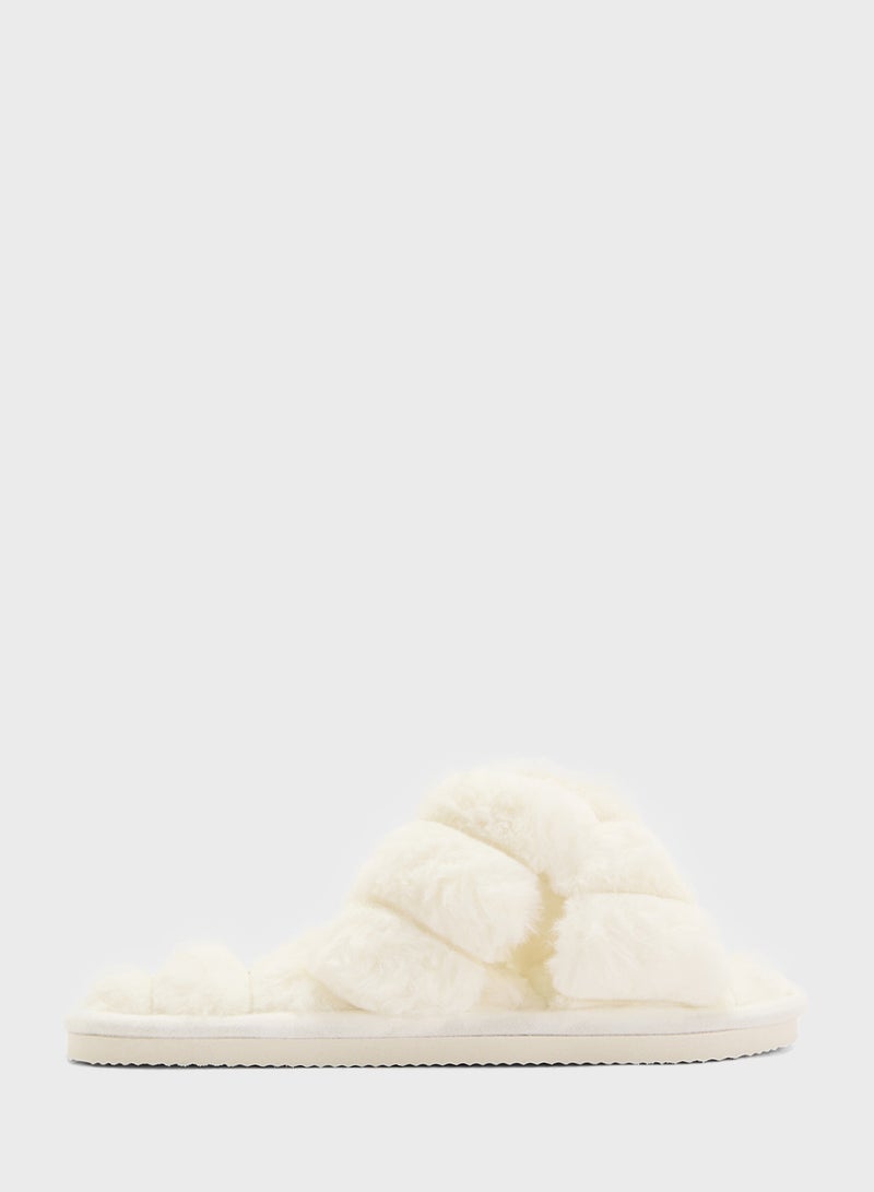Ginger Crossover Strap Bedroom Slipper  - Image 1