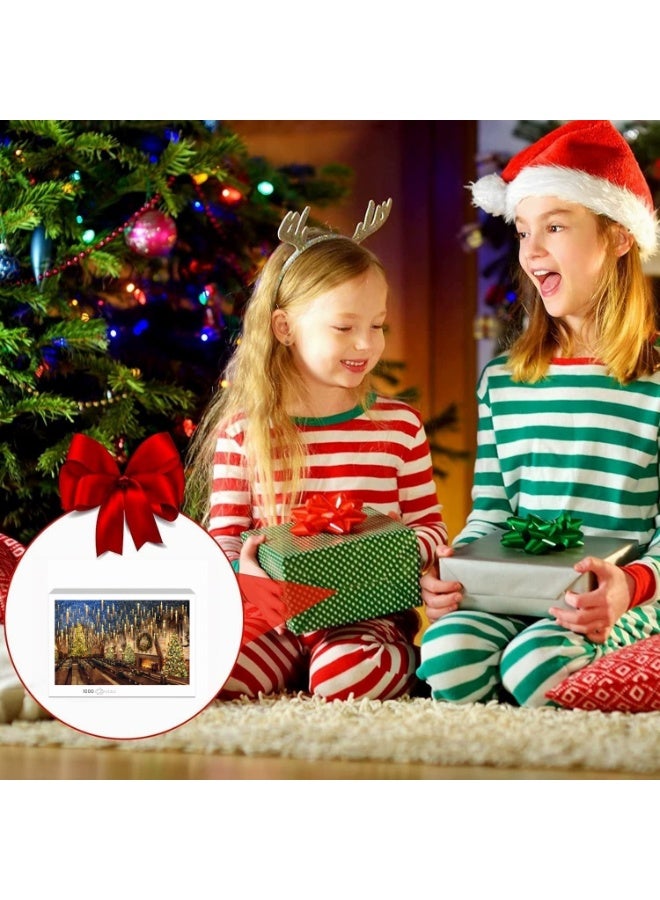 1000 قطعة من ألغاز هاري بوتر بحجم أكاديمية هوجوورتس - ألغاز فنية رائعة، مثالية للترفيه العائلي والديكور - Image 2