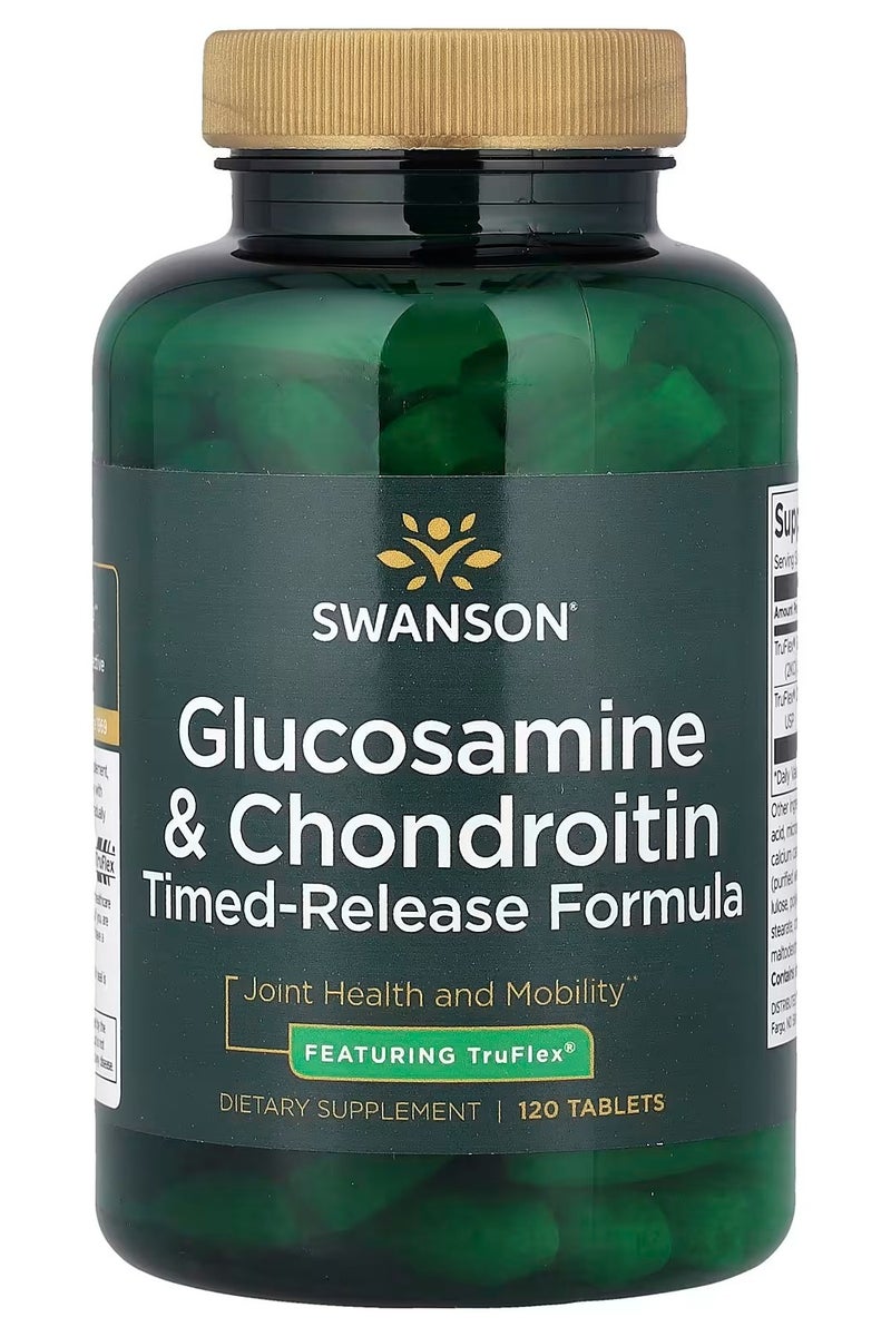 Swanson, Glucosamine & Chondroitin, 120 Tablets