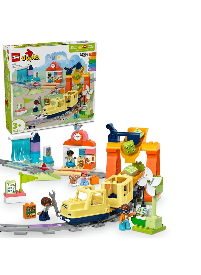 ليغو مجموعة القطار التفاعلي الكبير 10428 من LEGO® DUPLO® Town  - Image 1