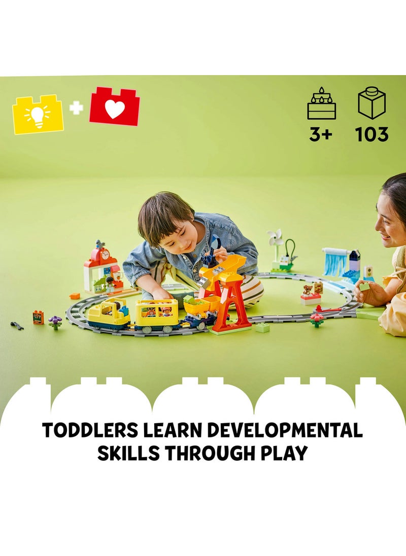 ليغو مجموعة القطار التفاعلي الكبير 10428 من LEGO® DUPLO® Town  - Image 3