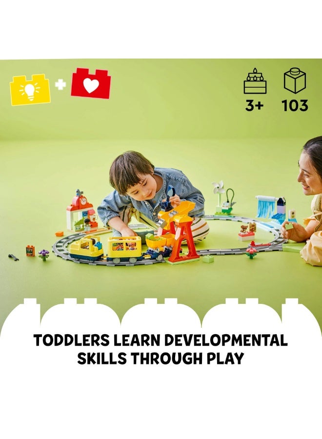 ليغو مجموعة القطار التفاعلي الكبير 10428 من LEGO® DUPLO® Town  - Image 3
