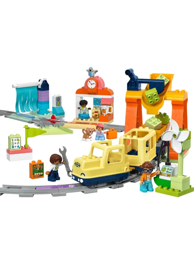 ليغو مجموعة القطار التفاعلي الكبير 10428 من LEGO® DUPLO® Town