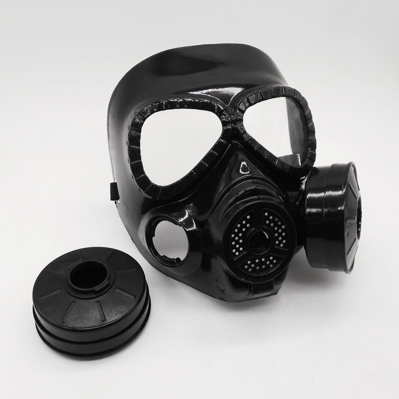 M04 gas mask real person CS field equipment helmet seal double fan tactical army fans eat chicken mask wholesale - Image 5