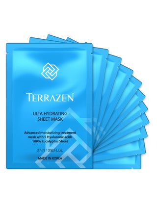 Korean AQUA Face Sheet Mask with Hyaluronic Acid - Natural Beauty Skincare For All Skin Types - Hydrating & Moisturizing 10 Sheet Pack - pzsku/Z353FBF3C22736C499955Z/45/_/1718115366/bc0109ae-6fd6-4572-b735-f4c609a5189a