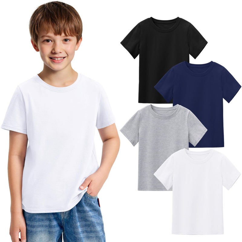 Kids Cotton Short Sleeve T-Shirt - Image 1