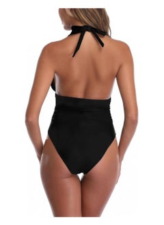Generic Women's One Piece Swimsuit, Deep Cut Bikini, Bandeau Bathing Suits, Slimming Twist Swimwear, Body Shape Cover  - Image 4