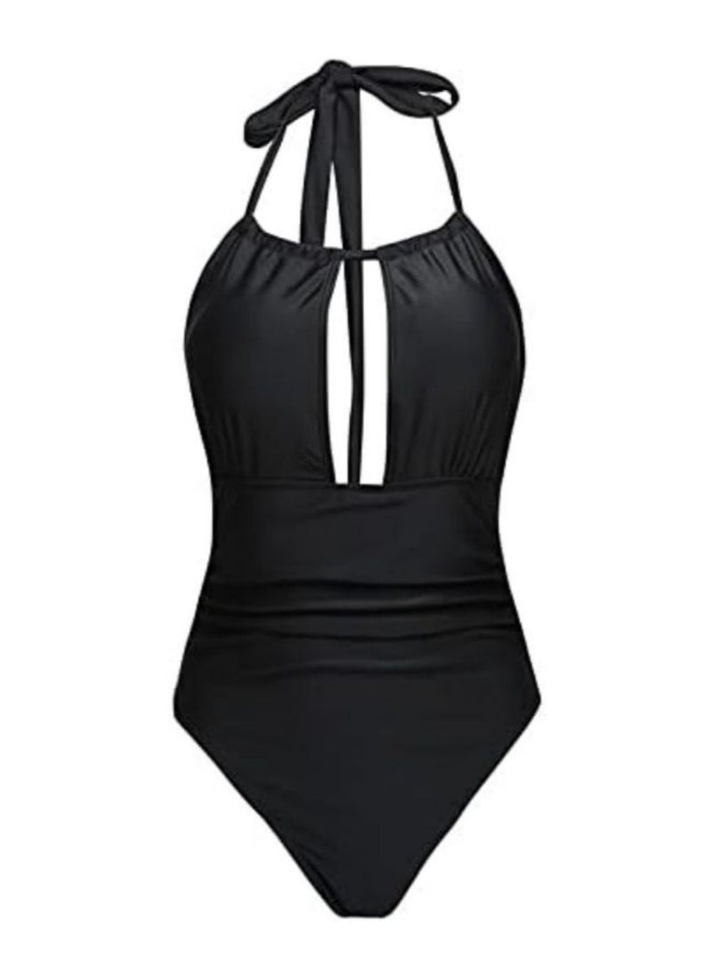 Generic - Women's One Piece Swimsuit, Deep Cut Bikini, Bandeau Bathing Suits, Slimming Twist Swimwear, Body Shape Cover - Image 1
