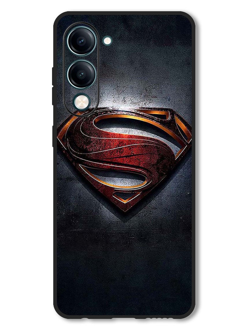 Theodor Case Compatible with Vivo Y29s Protection Shockproof Bumper Cover Supe Man - Image 1