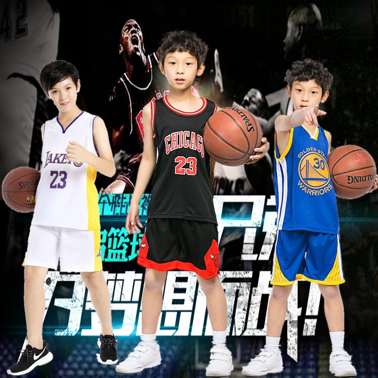 Children'S Basketball Clothes Suit Children'S Clothing Kindergarten Performance Clothes New Summer Sports Children'S Clothing - Image 2