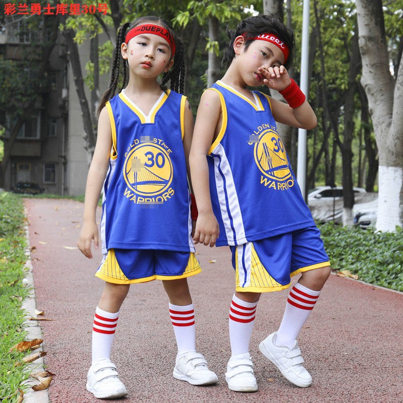 Children'S Basketball Clothes Suit Children'S Clothing Kindergarten Performance Clothes New Summer Sports Children'S Clothing - Image 1