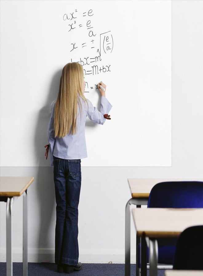 Abyssaly White Contact Ppaper 15.7“ X 118” Glossy Vinyl Film Removable Self-Adhesive Peel and Stick Wallpaper Decorate Paintable Wallpaper Kitchen Cabinet Furniture Countertop Shelf Paper - Image 2