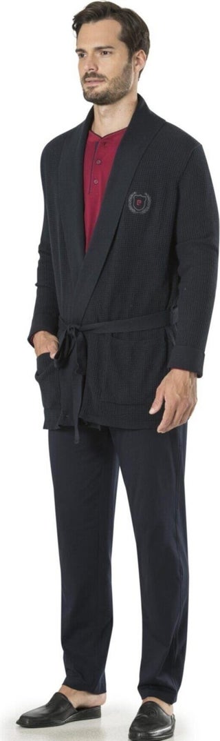 5595 5 Pieces Sleepwear Pajama Set - Navy Blue - pzsku/Z353FFC258186BBC76EA2Z/45/_/1738786288/896af13b-86a4-423b-96e0-098334ad58ad