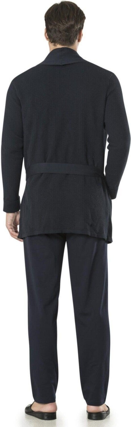 pierre cardin 5595 5 Pieces Sleepwear Pajama Set - Navy Blue  - Image 4